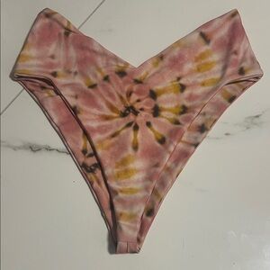 Skatie Multicolor Tie-Dye Bikini Bottom